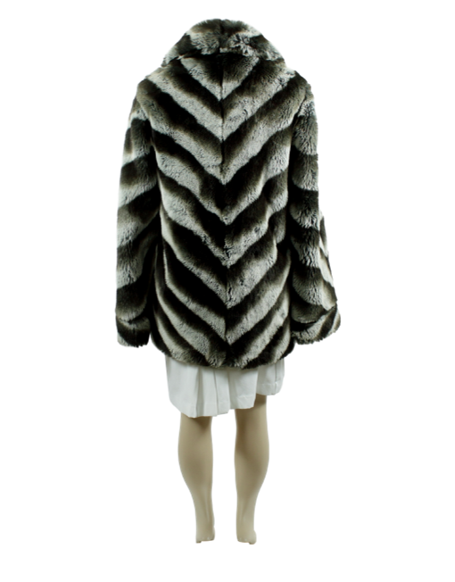 PAMELA McCOY Faux Fur Coat - eKlozet Luxury Consignment