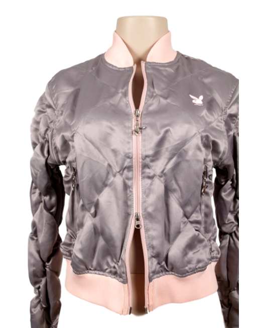 PLAYBOY QUILTED BOMBER JACKET - eKlozet Luxury Consignment