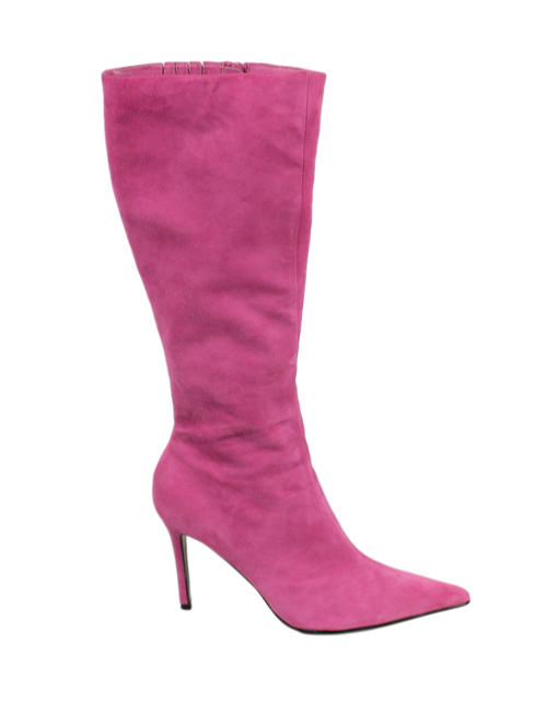 Colin Stuart Suede Knee Length Boots - eKlozet Luxury Consignment