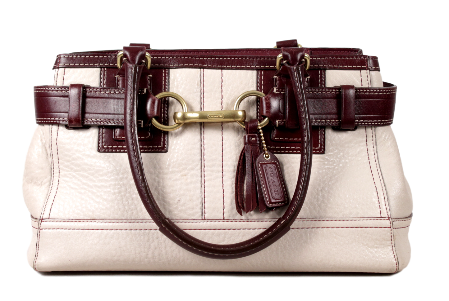 COACH HAMPTON CARRYALL SATCHEL - eKlozet Luxury Consignment