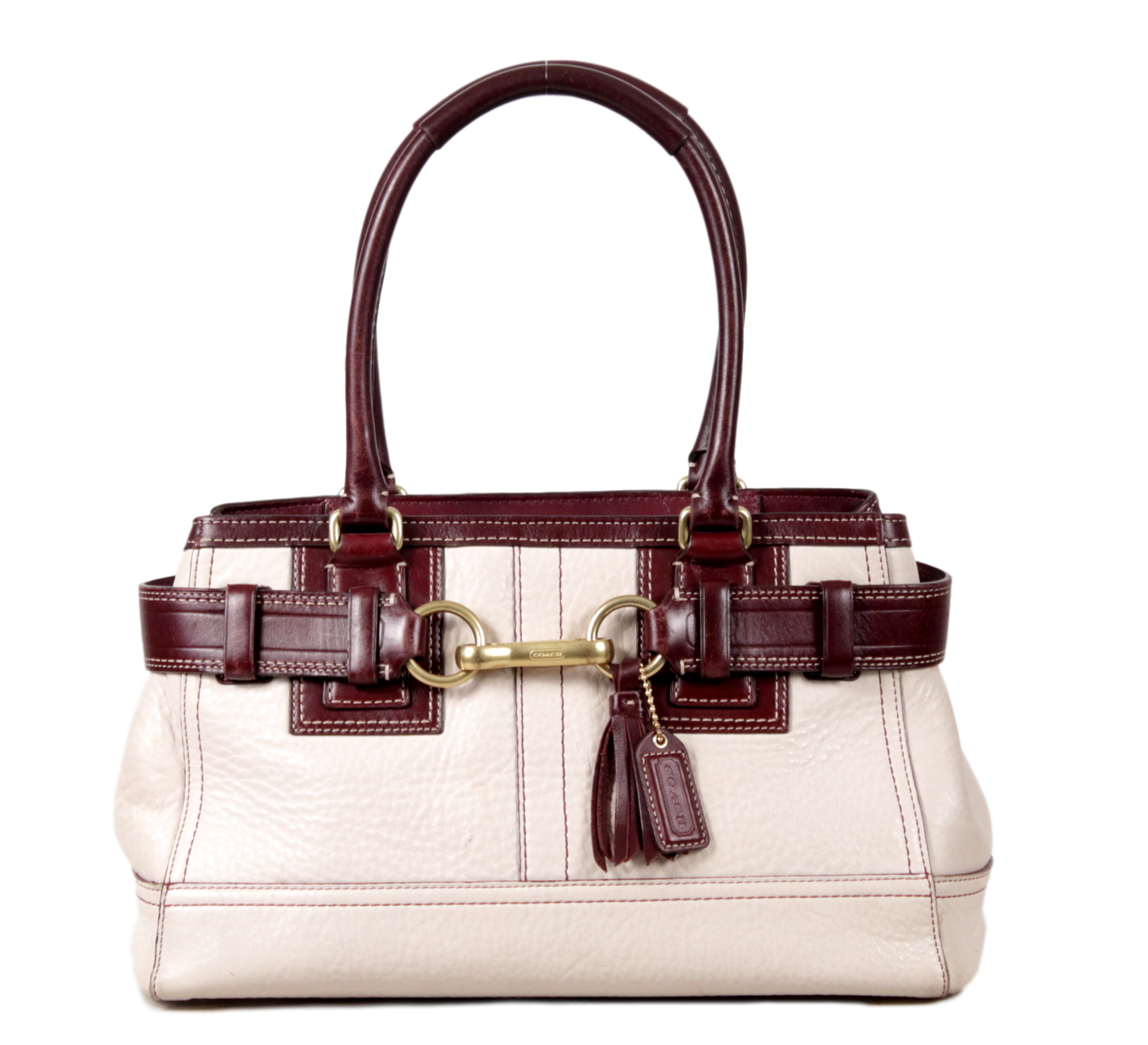 COACH HAMPTON CARRYALL SATCHEL - eKlozet Luxury Consignment