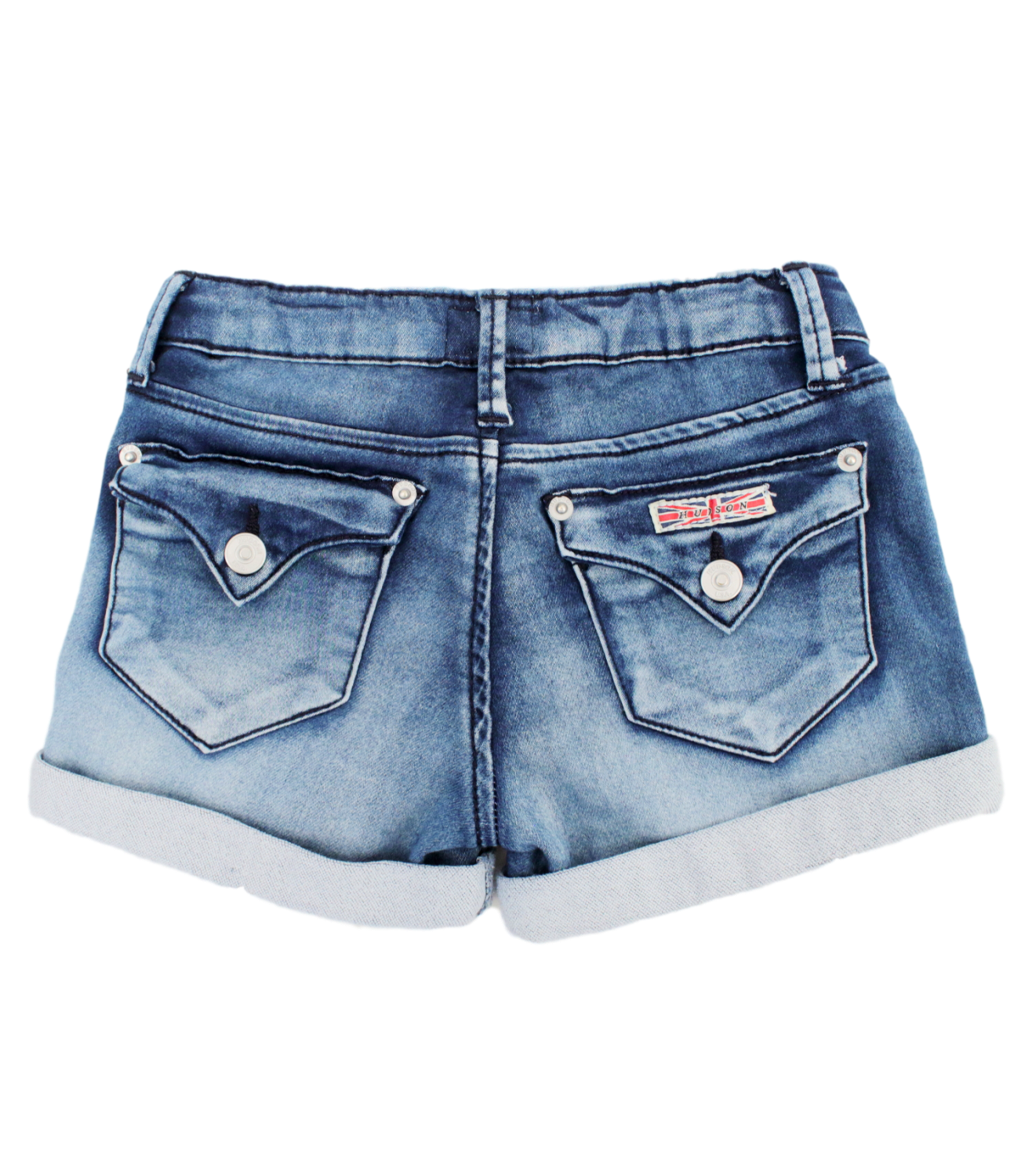 Hudson Girls' Five Pocket Denim Shorts - eKlozet Luxury Consignment