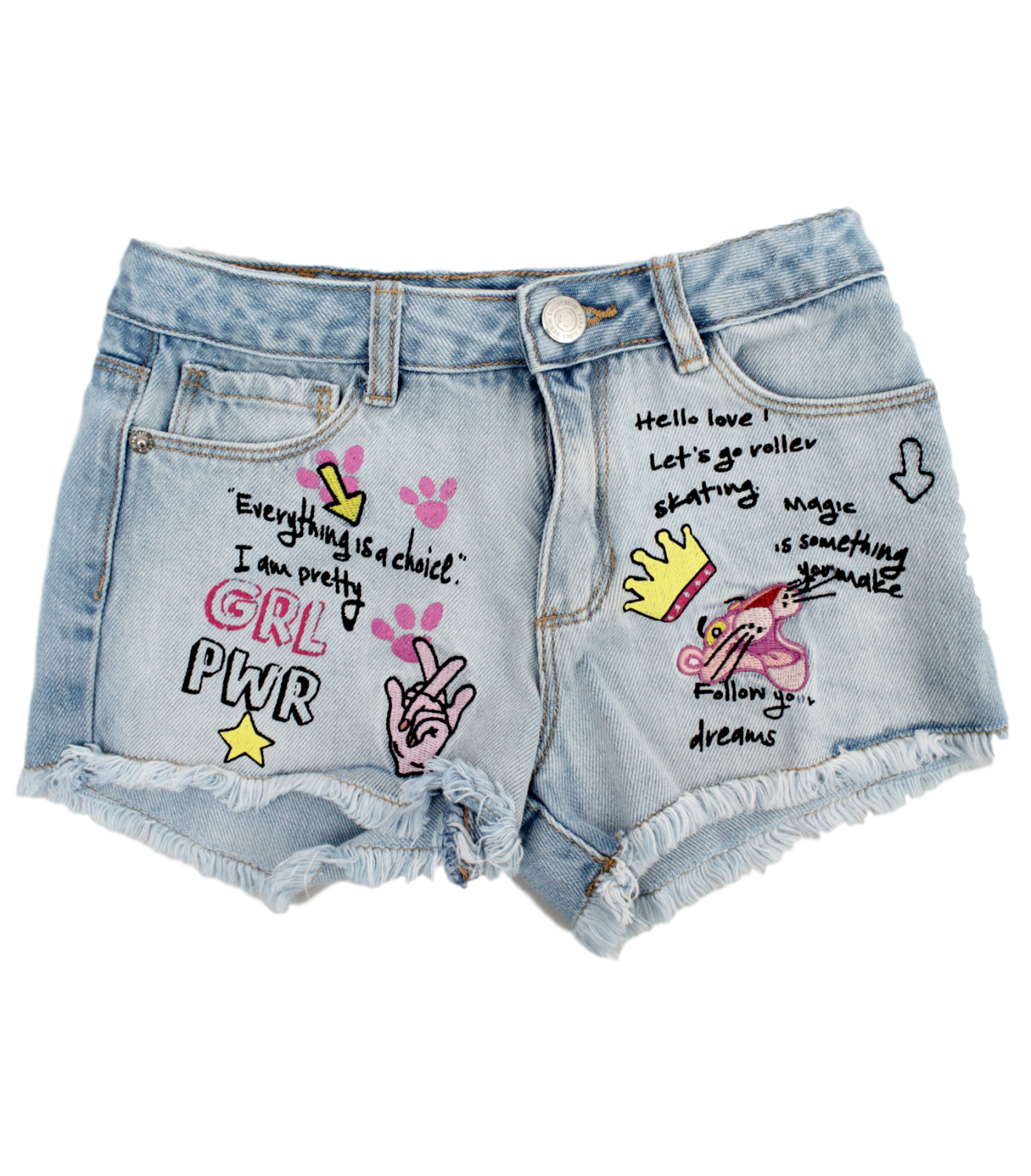 Zara Girls' Five Pocket Denim Shorts - eKlozet Luxury Consignment