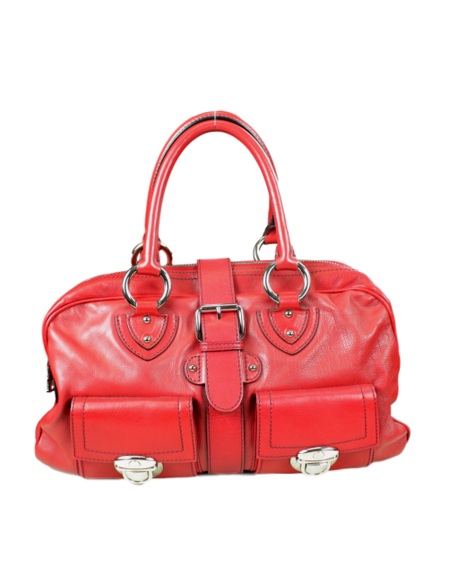 MARC JACOBS Venetia Leather Handle Bag Front - eKlozet Luxury Consignment