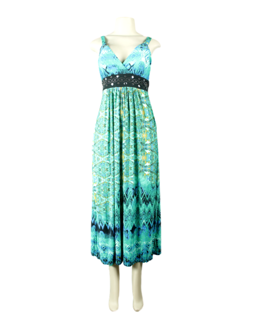 STUDIO WEST APPAREL Abstract Print Maxi Dress