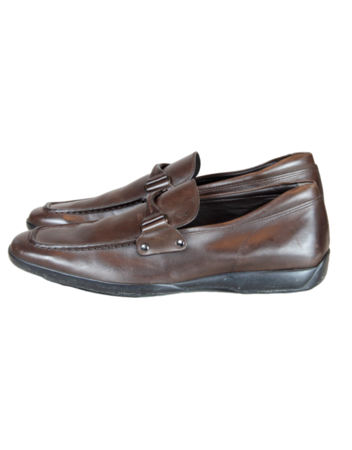 TOD'S Leather Dress Loafers Side  | eKlozet Designer Consignment