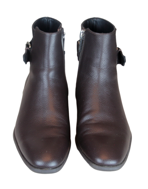 CALVIN KLEIN Lorenzo Ankle Boots Front | eKlozet Designer Consignment