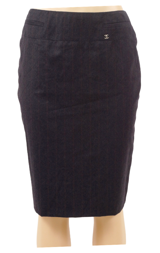 Chanel Vintage Knee-Length Skirt w/ Tags