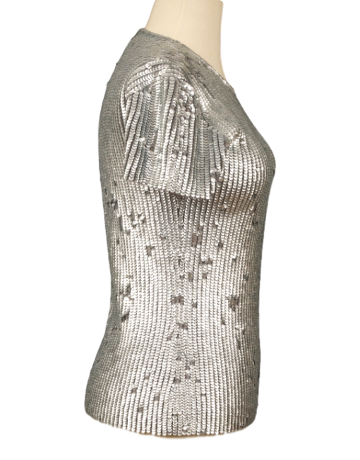 OSCAR DE LA RENTA Sequin Top - eKlozet Luxury Consignment