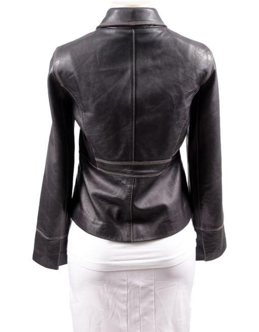 REACTION KENNETH COLE Leather Jacket - eKlozet Luxury Consignment