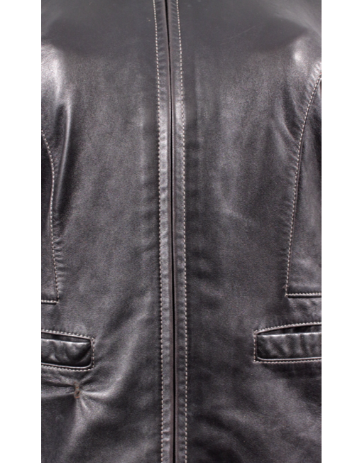 REACTION KENNETH COLE Leather Jacket - eKlozet Luxury Consignment