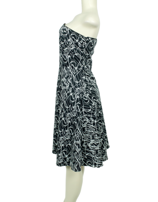 Spenser Jeremy Grafitti Halter Dress - eKlozet Luxury Consignment