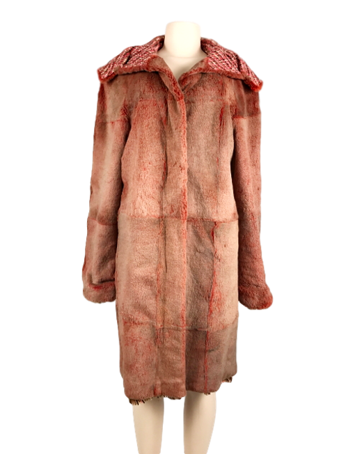 Chanel Tweed/Fur Reversible Lapin Coat