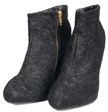 DIBA LACE ANKLE BOOTS - eKlozet Luxury Consignment