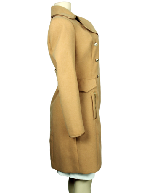 G.I.L.I. Knee-Length Peacoat Side - eKlozet Luxury Consignment Boutique