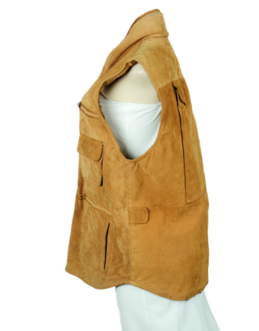 Side Suede Vest  - eKlozet Luxury Consignment Boutique