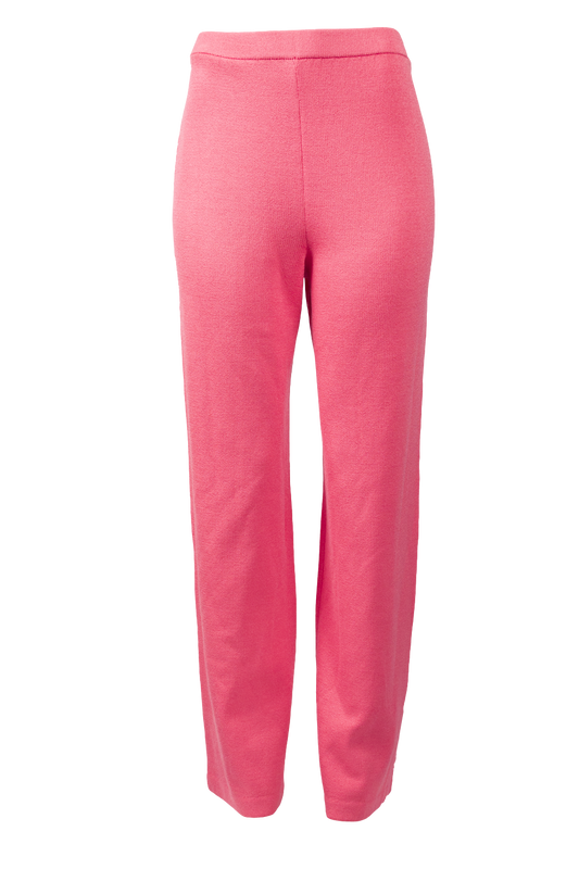ST. JOHN COLLECTION KNIT PINK PANTS - eKlozet Luxury Consignment