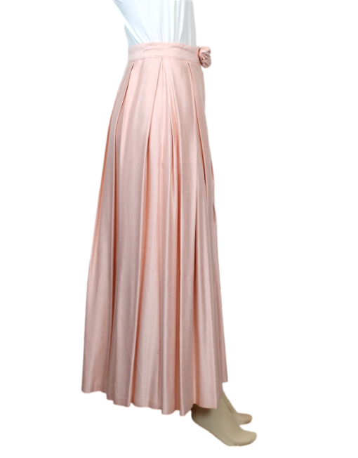 JESSICA MCCLINTOCK Open Front Maxi Skirt