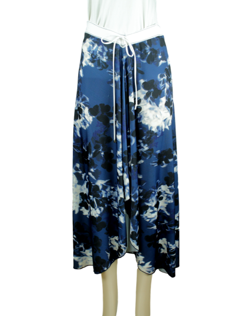 LATARTE Handmade Abstract Midi Skirt Front - eKlozet Luxury Consignment Boutique