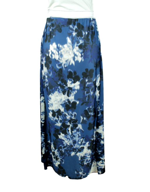 LATARTE Handmade Abstract Midi Skirt back- eKlozet Luxury Consignment Boutique