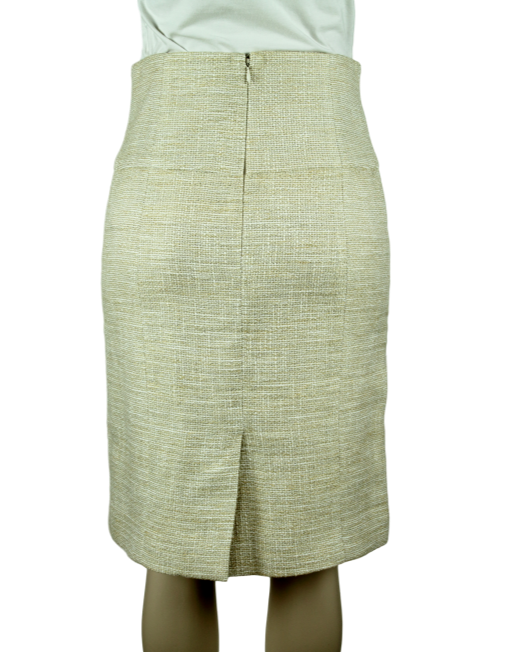 MONIQUE LHUILLIER Knee Length Skirt Back - eKlozet Luxury Consignment Boutique