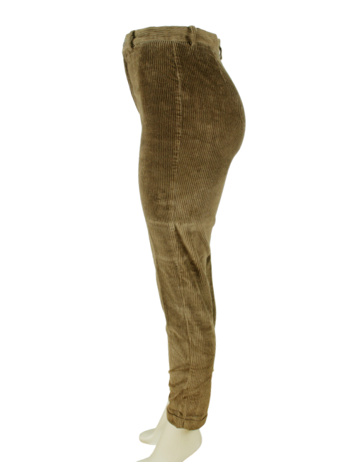 RALPH LAUREN Corduroy Pantsuit Pants Side - eKlozet Luxury Consignment Boutique
