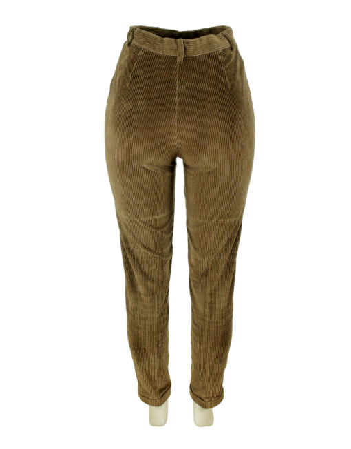 RALPH LAUREN Corduroy Pantsuit Pants Back- eKlozet Luxury Consignment Boutique