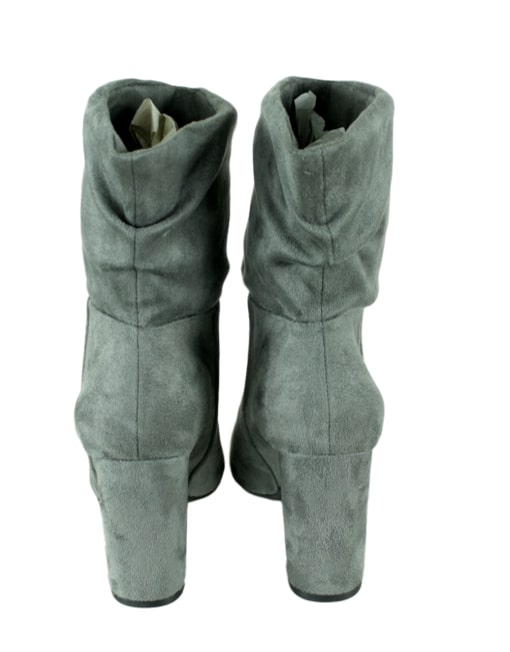 ZIGISOHO Short Suede Boots-Back-eKlozet Luxury Consignment