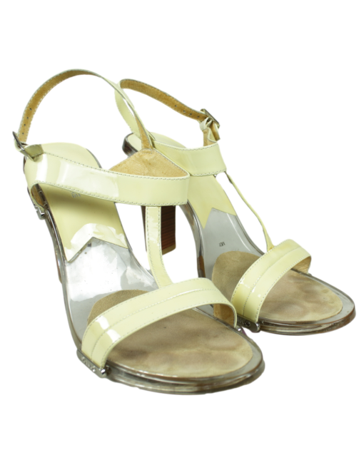 Michael Kors Patent Sandals Front - eKlzoet Luxury Consignment