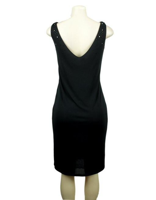 CLASS ROBERTO CAVALLI Cowl Neck Knee-Length Dress Back - eKlozet Luxury Consignment
