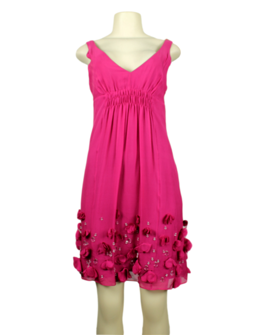 REBECCA TAYLOR Silk Mini Dress w/ Tags Front - eKlozet Luxury Consignment