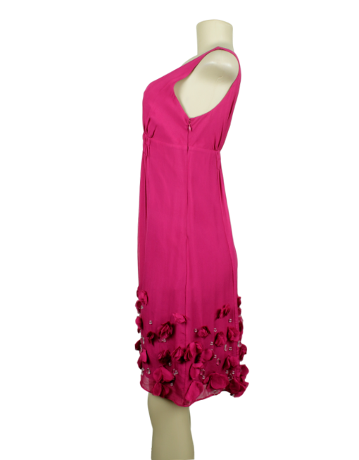 REBECCA TAYLOR Silk Mini Dress w/ Tags Side - eKlozet Luxury Consignment