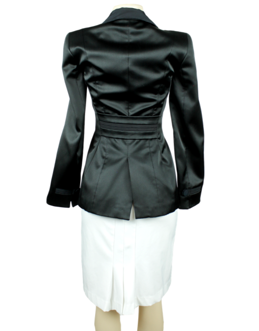 GIORGIO ARMANI Silk Evening Jacket Back - eKlozet Luxury Consignment