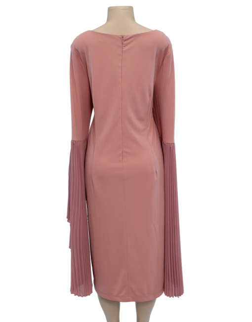 ELOQUII PLEATED FLARE SLEEVE DRESS - eKlozet Luxury Consignment