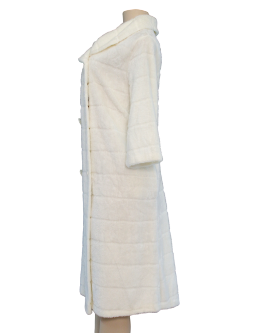 Vinatage Malden Faux Fur Coat Side - eKlozet Luxury Consignment