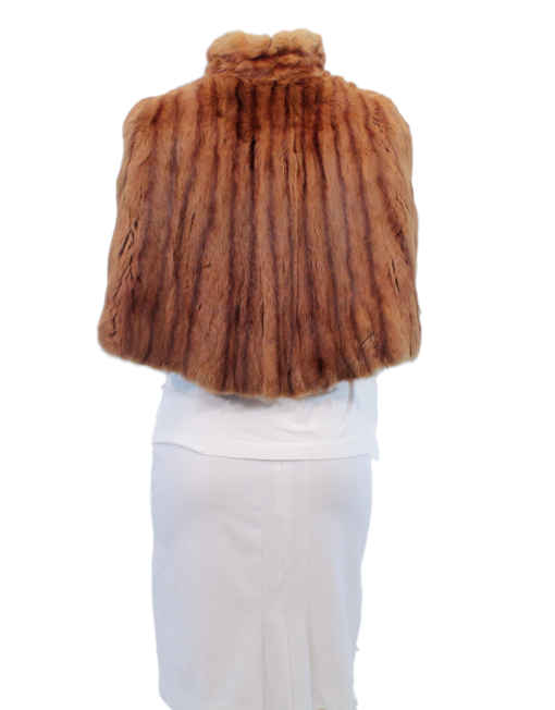 King's Vintage Russion Squirrel  Fur Capelet Back - eKlozet Luxury Consignment