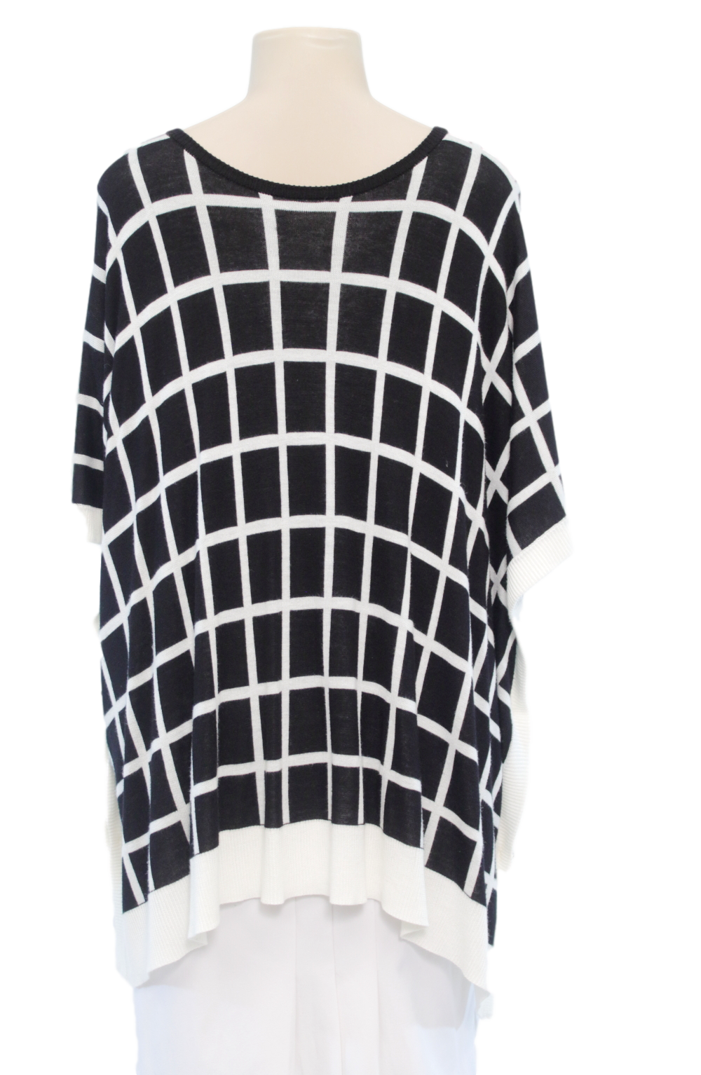 REVERSIBLE PONCHO SWEATER - eKlozet Luxury Consignment