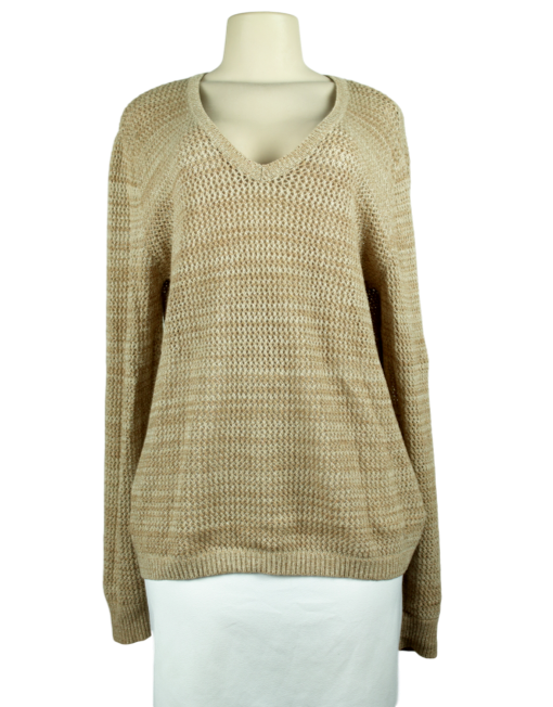 SEE BY CHLOE Long Sleeve V-Neck Sweater Front - eKlozet Luxury Consignment Boutique