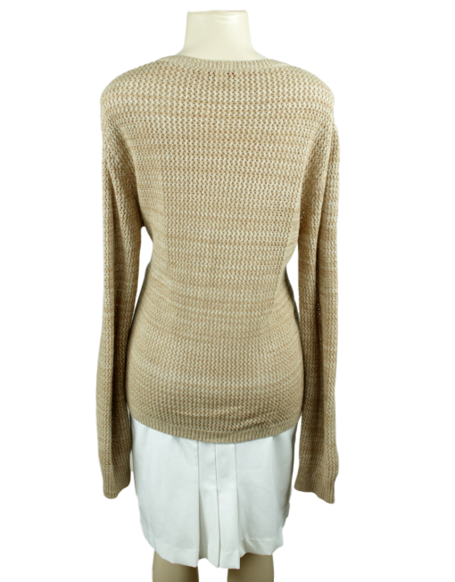 SEE BY CHLOE Long Sleeve V-Neck Sweater Back - eKlozet Luxury Consignment Boutique