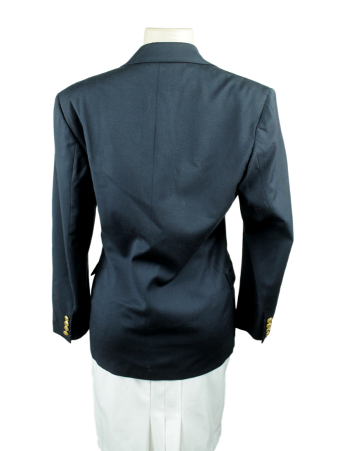 Ralph Lauren black label wool blazer Back - eKlozet Luxury Consignment Boutique