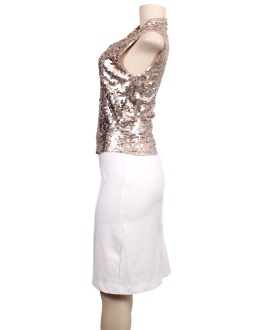 MODA INTERNATIONAL SEQUIN TOP