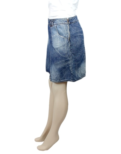 D&G DOLCE & GABBANA Mini Skirt-Left Side- eKlozet Luxury Consignment