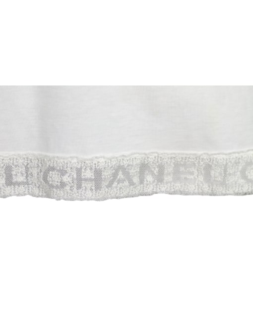 CHANEL Monogram Waist-Banded T-Shirt