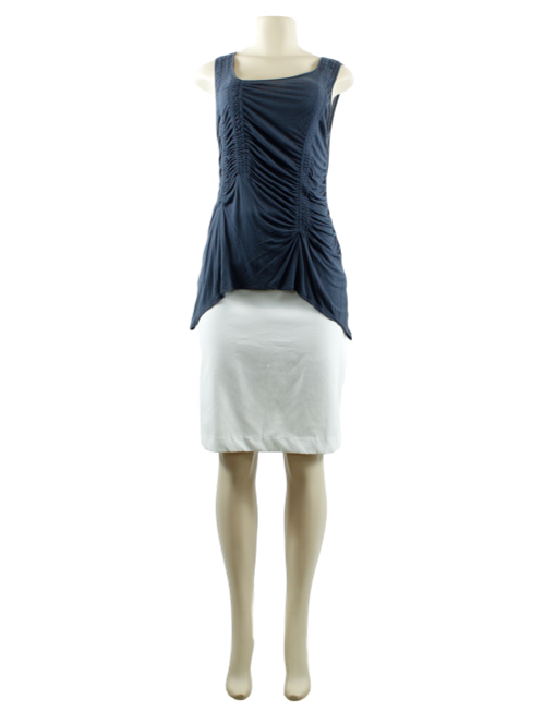 Sleeveless Ruched Top - eKlozet Luxury Consignment