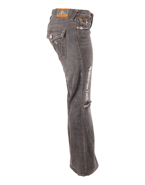 TRUE RELIGION MID-RISE DISTRESSED JEANS - eKlozet Luxury Consignment