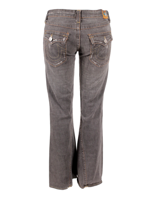 TRUE RELIGION MID-RISE DISTRESSED JEANS - eKlozet Luxury Consignment