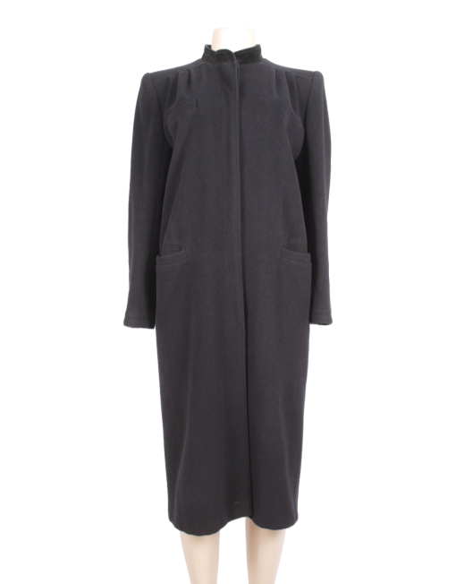 Valentino Wool and Cashmere Coat Front - eKlozet Luxury Consignment Boutique