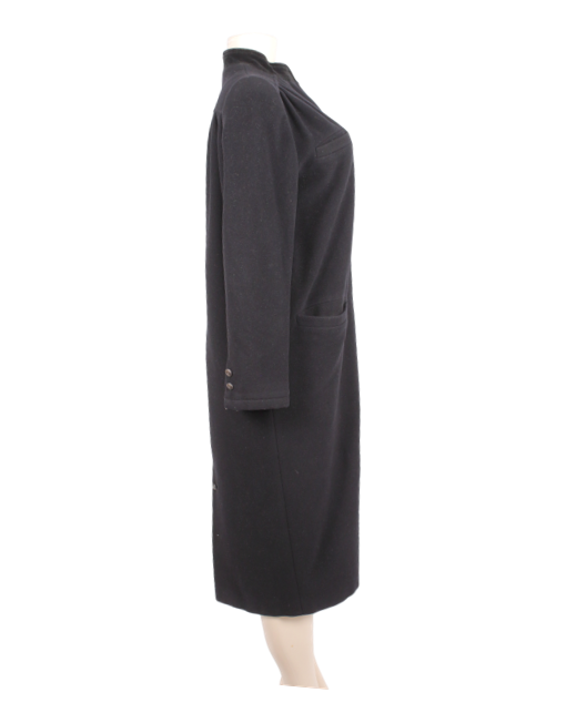 Valentino Wool and Cashmere Coat Side - eKlozet Luxury Consignment Boutique