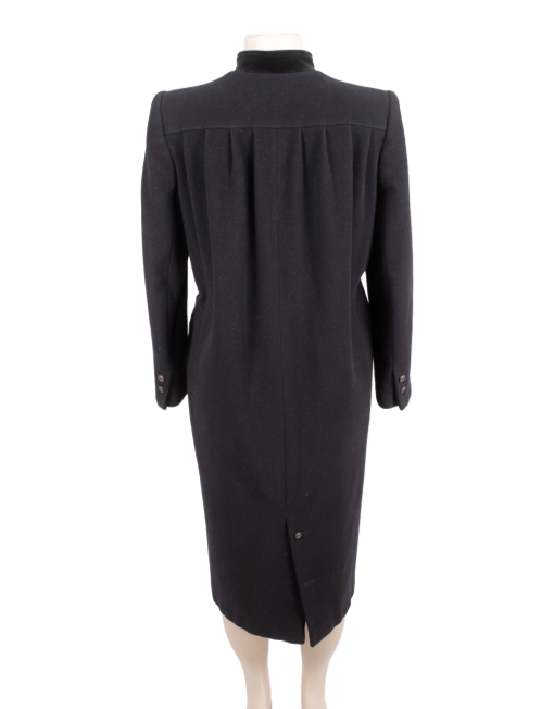 Valentino Wool and Cashmere Coat Back - eKlozet Luxury Consignment Boutique