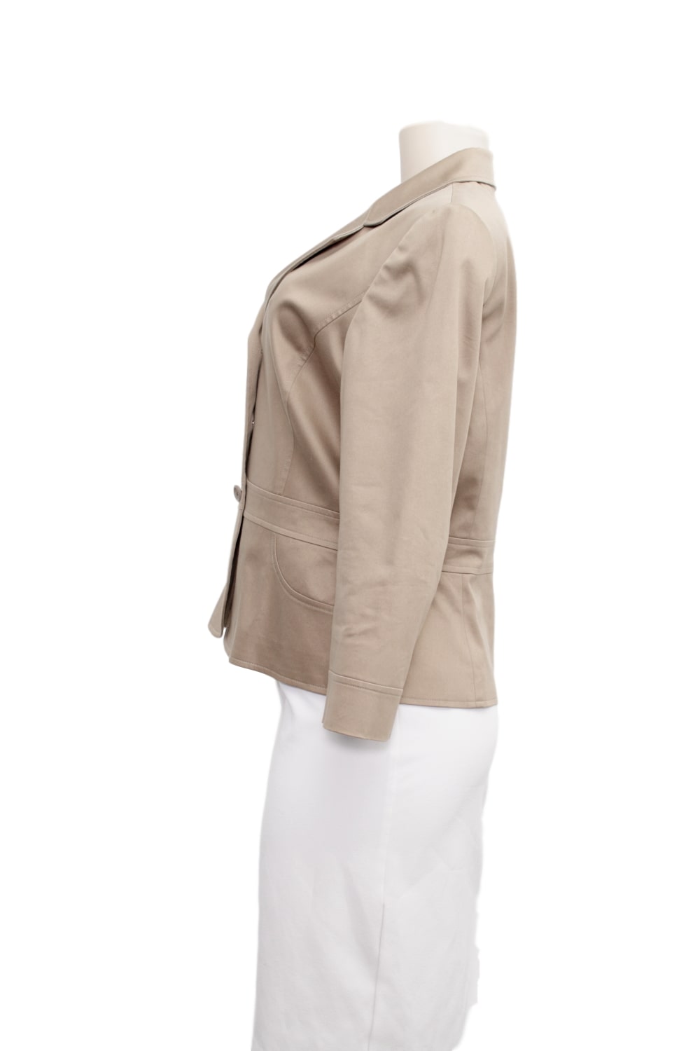 Tahari Lightweight Jacket -Left Side- eKlozet Luxury Consignment